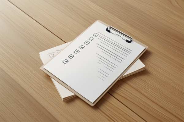 Checklist and documents representing the steps in the Sonoma County probate filing process