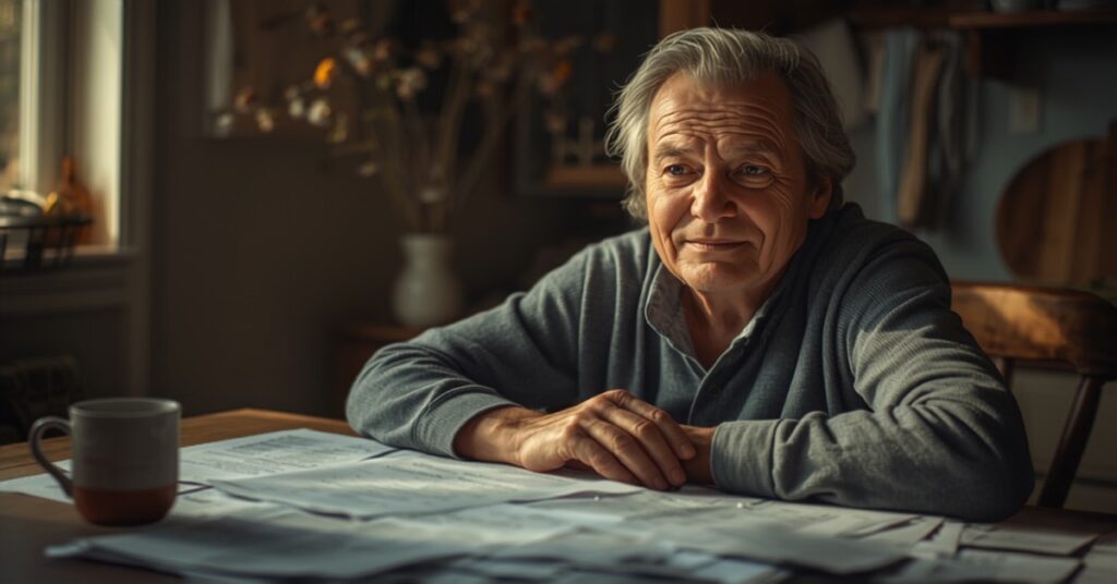 Person reviewing paperwork representing qualifying for a California probate advance