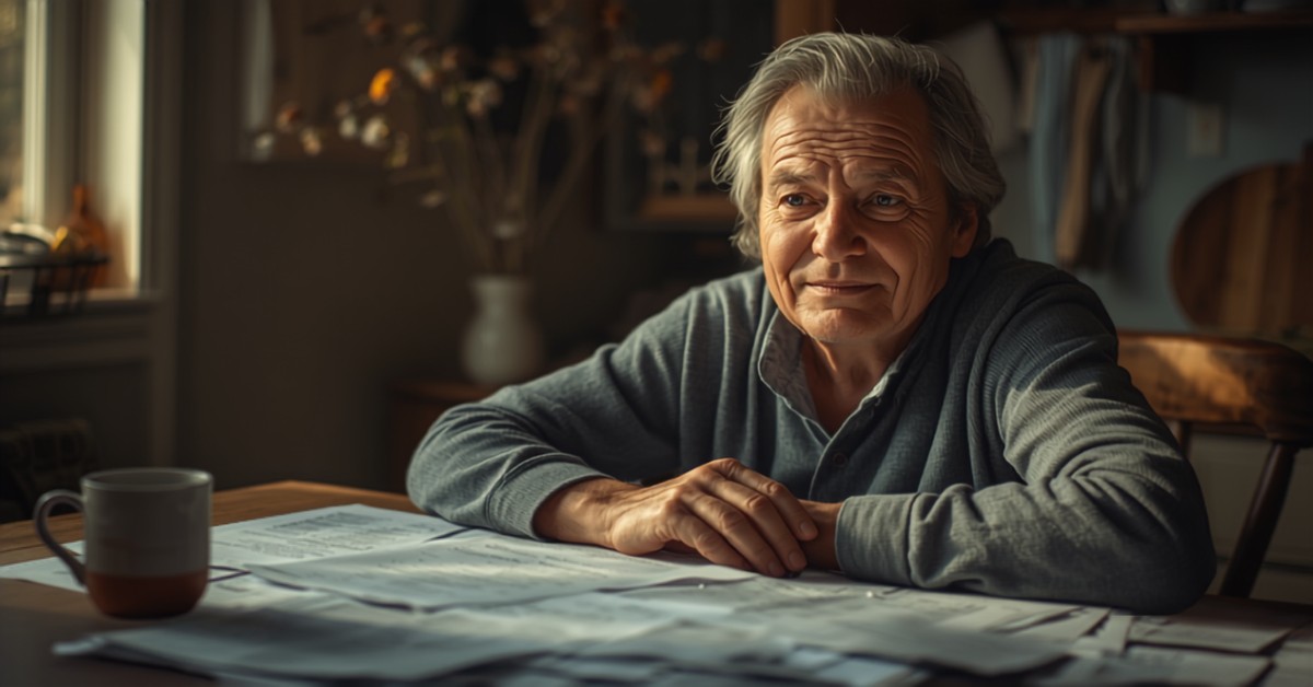 Person reviewing paperwork representing qualifying for a California probate advance