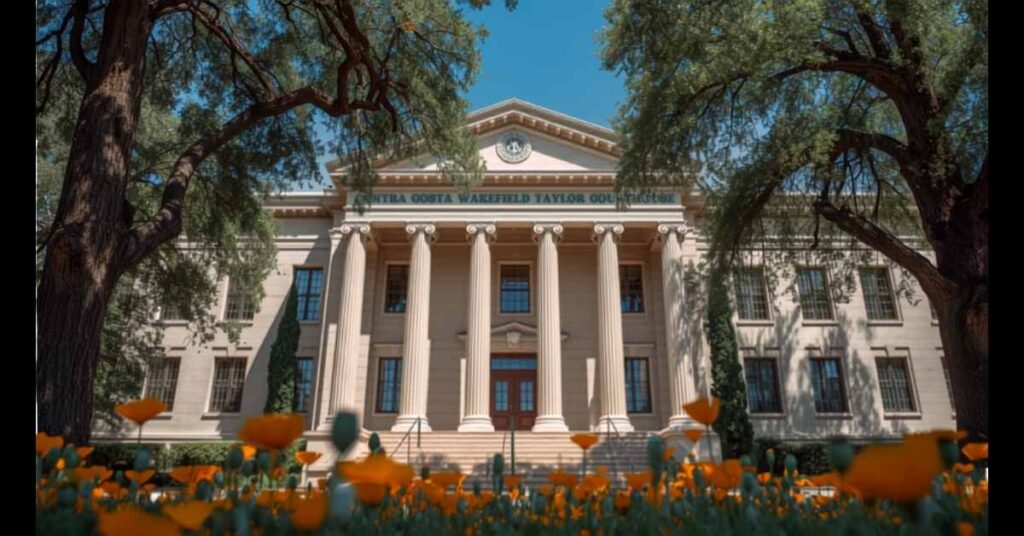 Wakefield Taylor Courthouse in Martinez where Contra Costa County probate cases are filed and heard