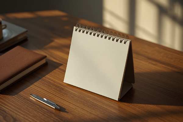 Calendar representing scheduling an appointment with the probate clerk